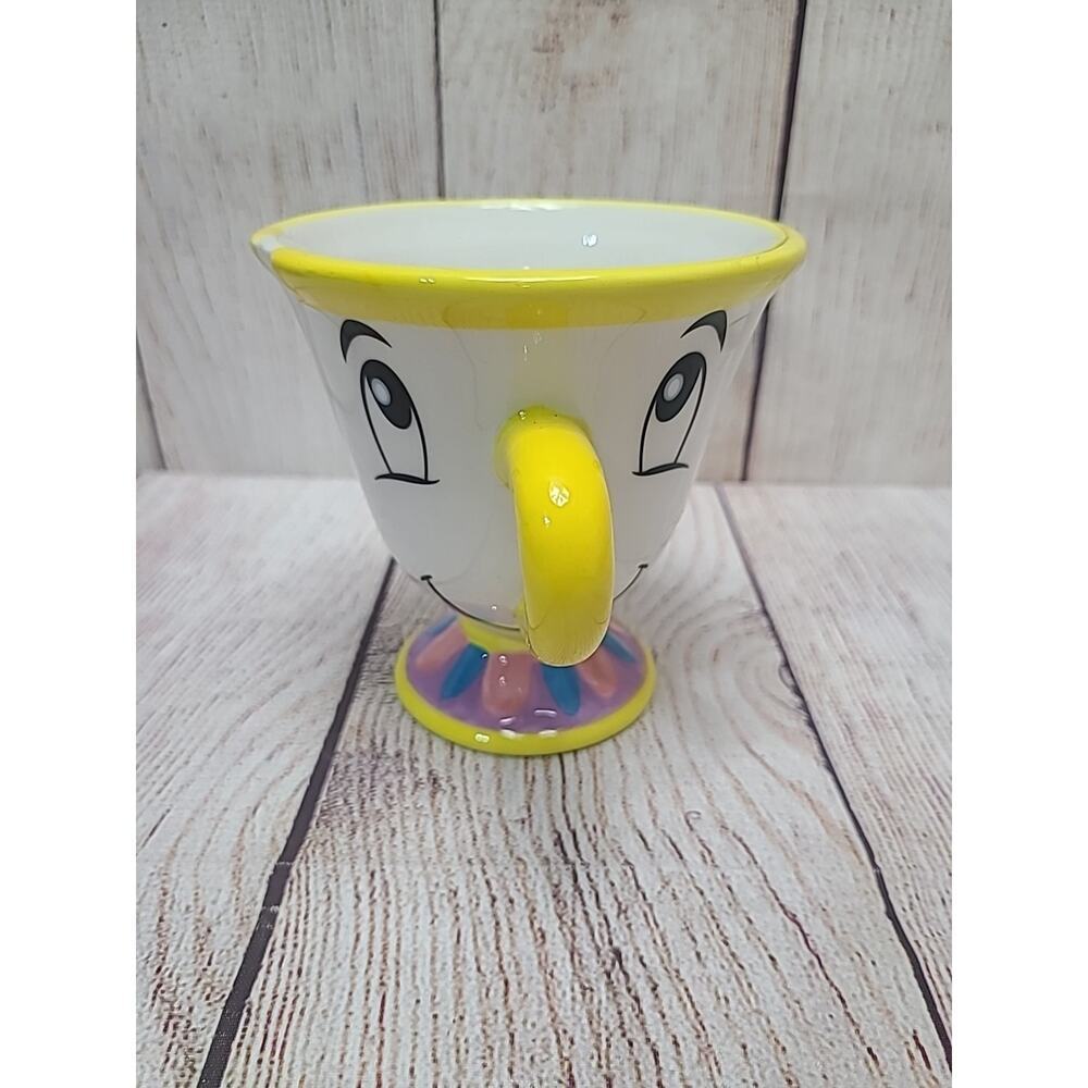 Disney Beauty And The Beast Chip Coffee Mug Cup 3D Ceramic Collectible 20 oz